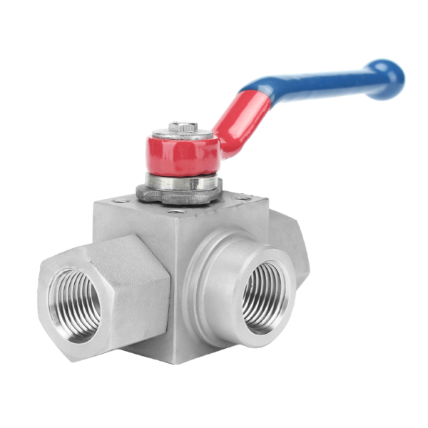 Three-Way Hydraulic Ball Valve