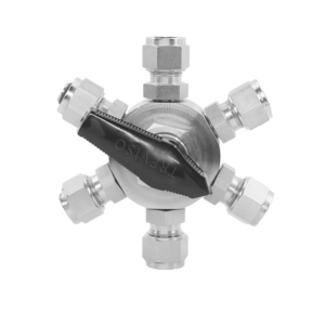 Five-Way One-Position Ball Valve
