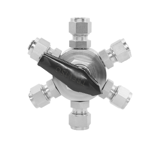 Five-Way One-Position Ball Valve